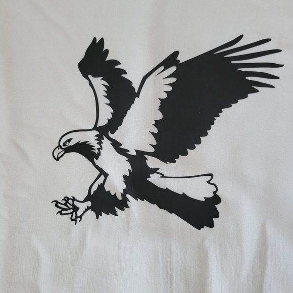 Eagle Print Full Zip Hoodie - Picture 2 of 13